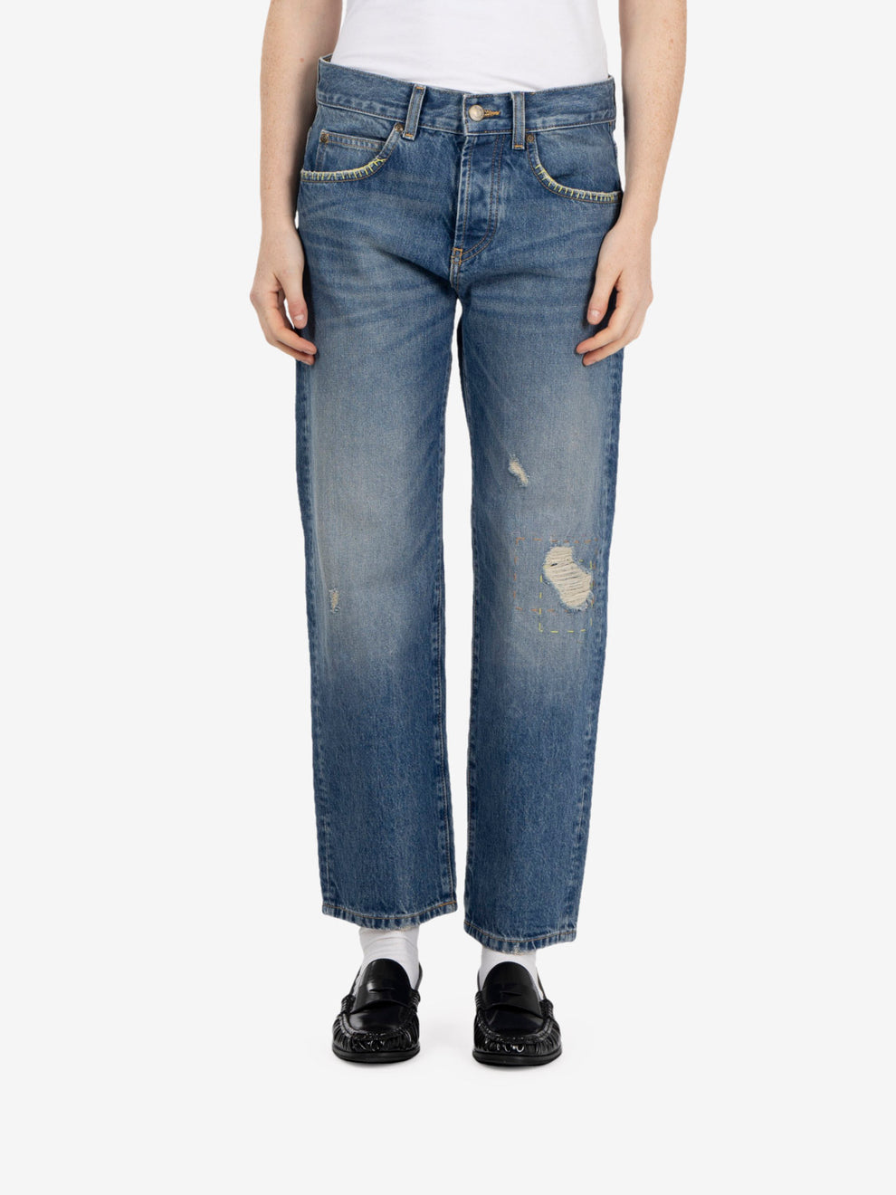 New Oskar Old Glory denim crystal