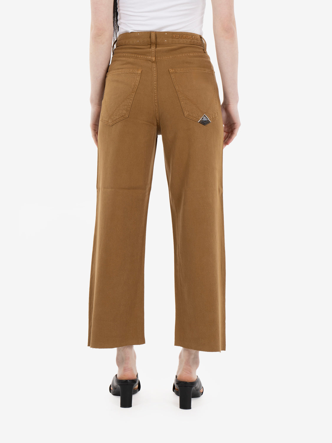 Rita Cropped Light Bull Tencel Old Reverse Rusty