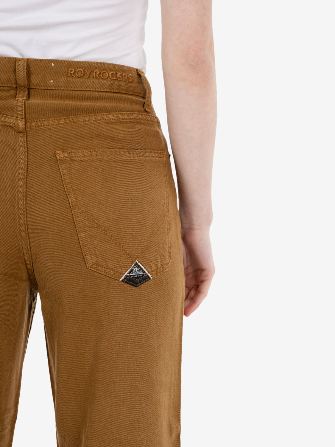 Rita Cropped Light Bull Tencel Old Reverse Rusty