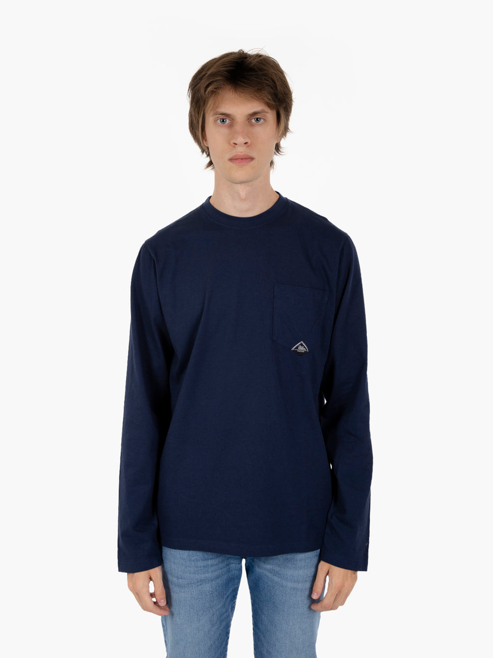 T-shirt heavy jersey blue navy