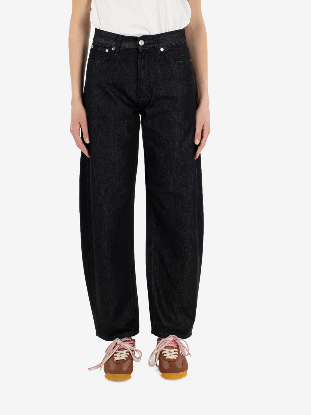 Balloon Denim black lyocell cotton Irish coffee