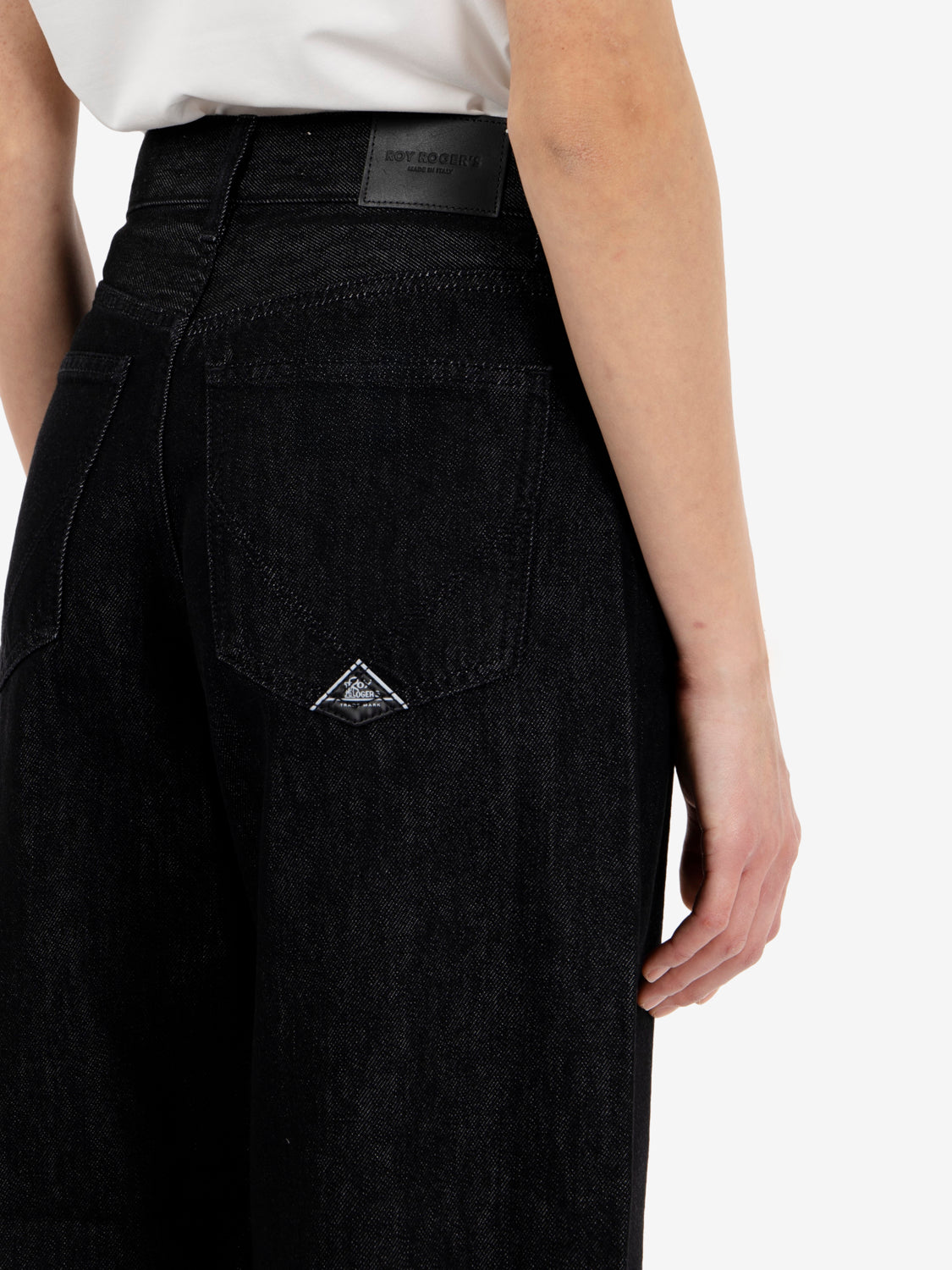 Balloon Denim black lyocell cotton Irish coffee