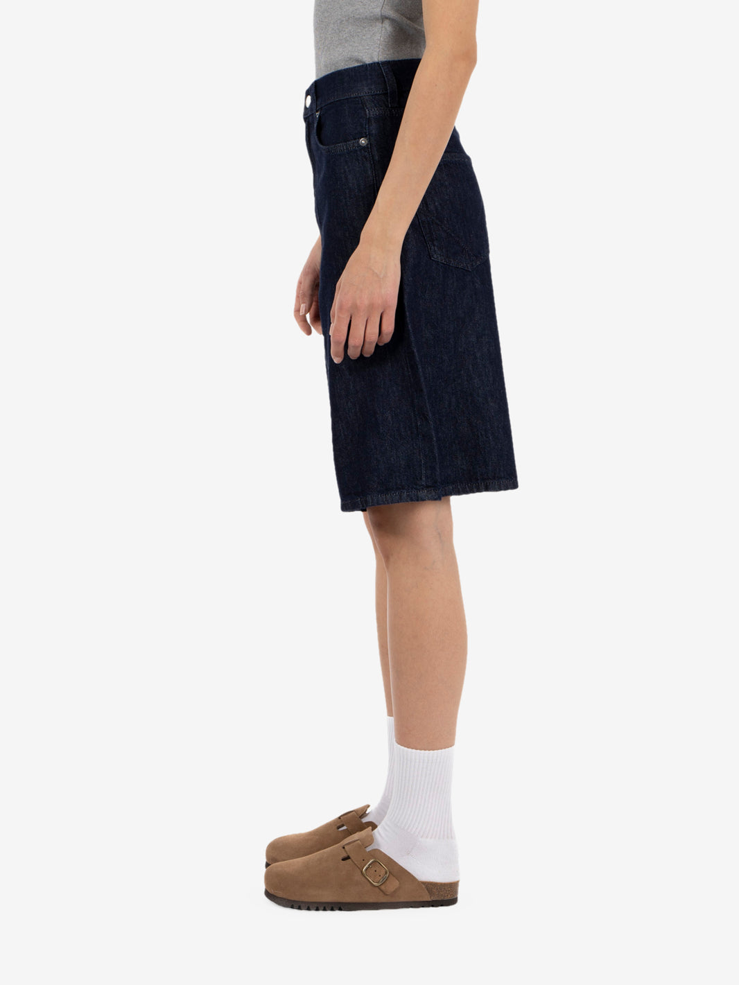 BILLIE DENIM LIGHT RINSE DENIM BERMUDA RND90282D6850021_C0999