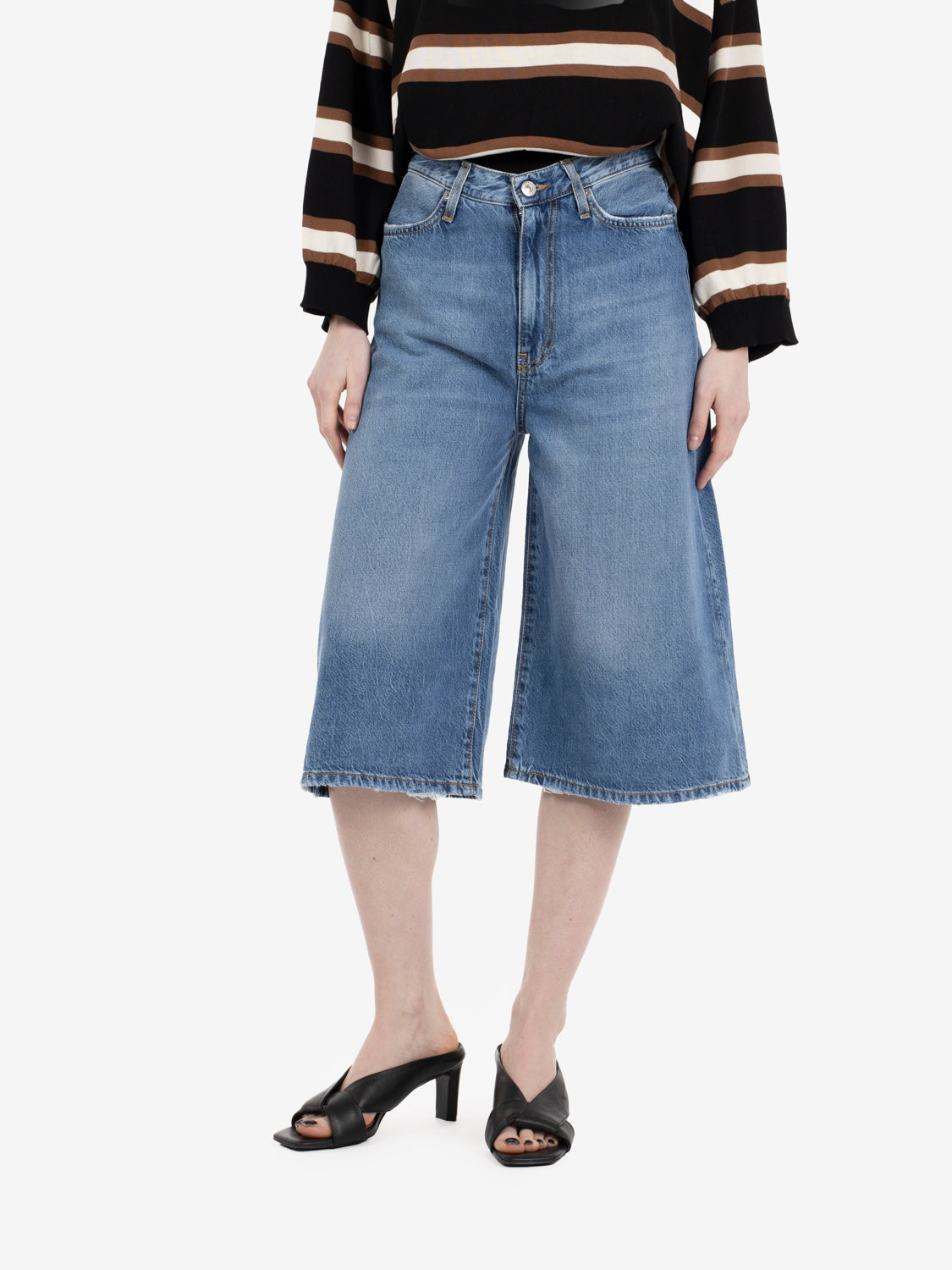 Bermuda Kaori ocean denim tencel