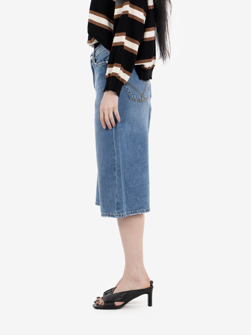 Bermuda Kaori ocean denim tencel
