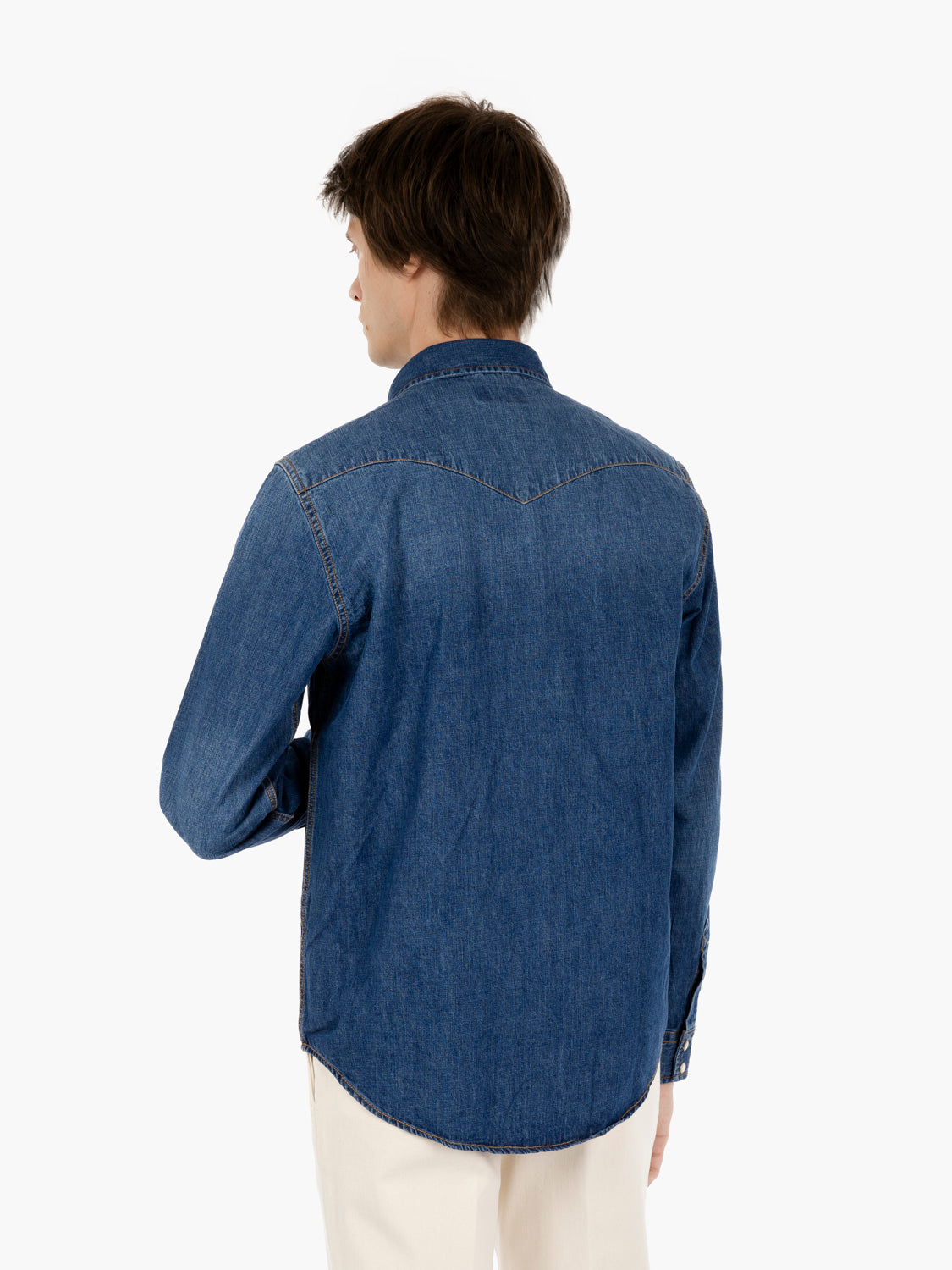 Camicia Martin Bruce denim blu