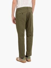 ROY ROGER'S - Chino pant Conduit army green