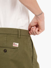 ROY ROGER'S - Chino pant Conduit army green