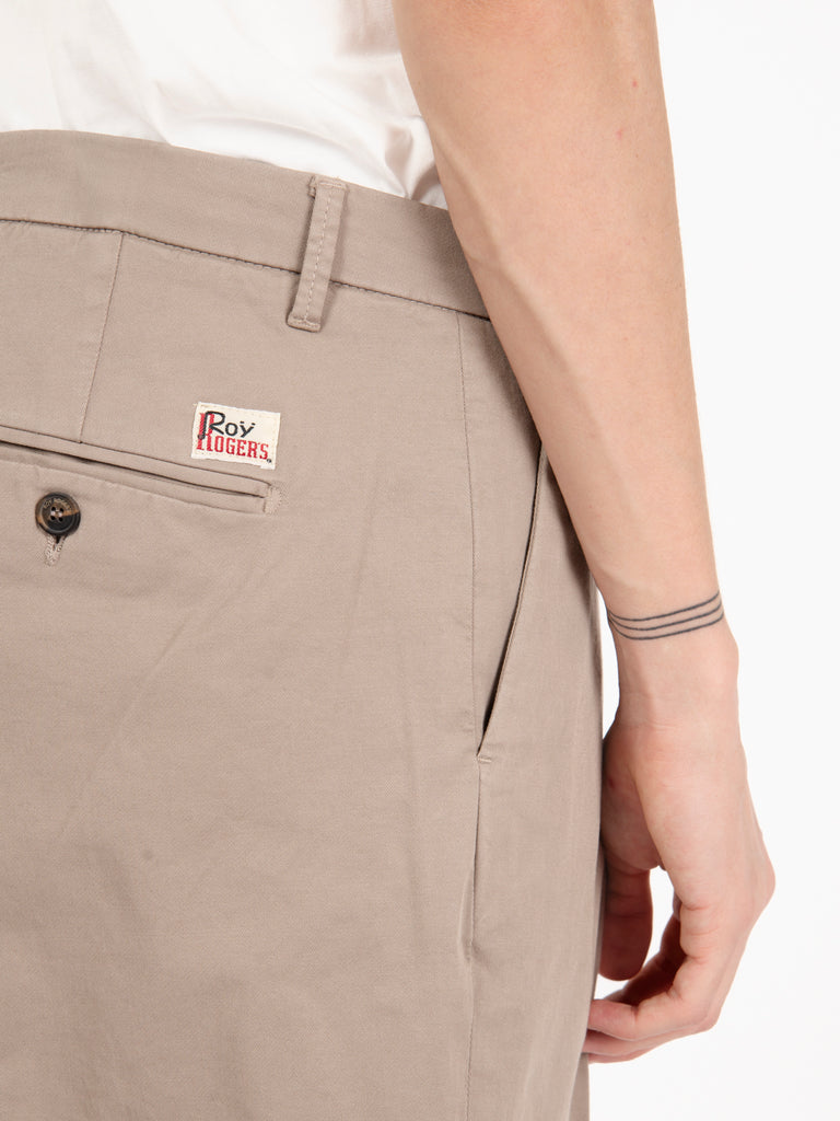 ROY ROGER'S - Chino pant Conduit cappuccino