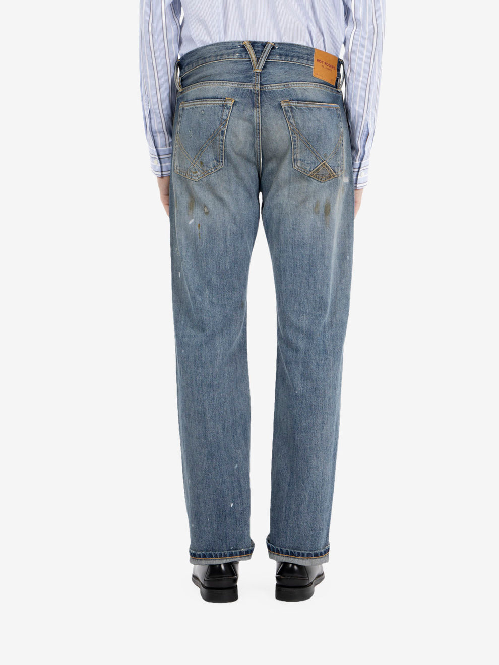 Cult Wide RE-SEARCH selvedge denim baker pants