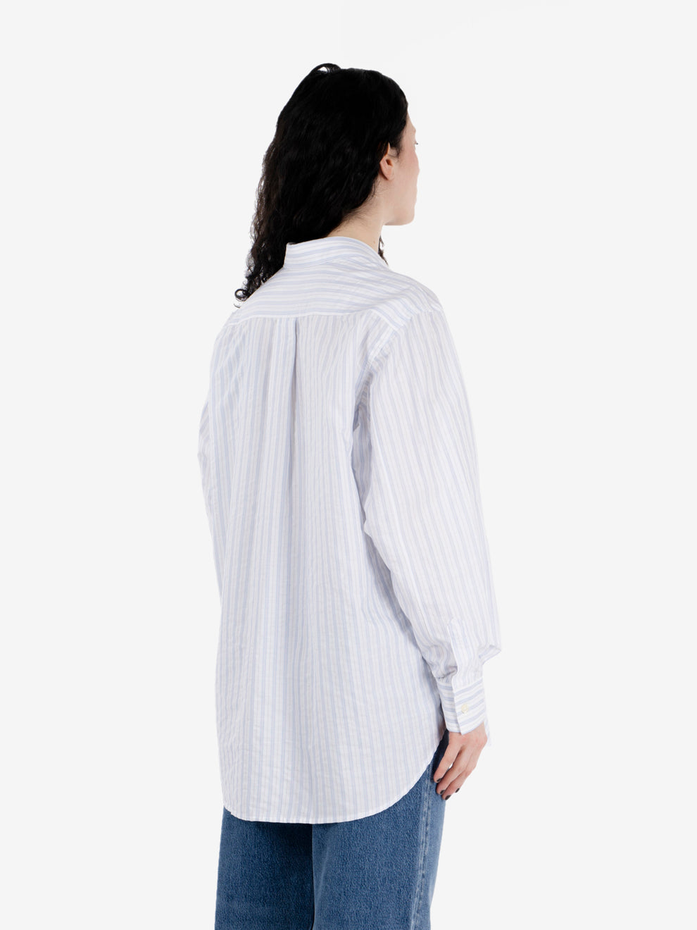 Garcon shirt RREVA HERZIGOVA Stripe Washed White/Sky