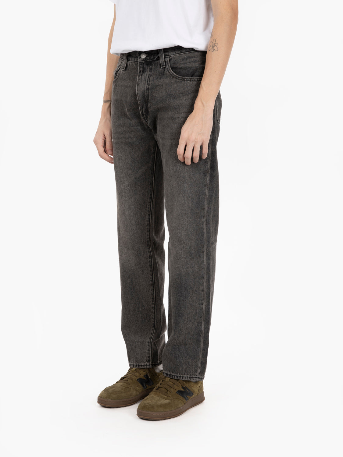 Jeans 555™ relaxed straight denim black