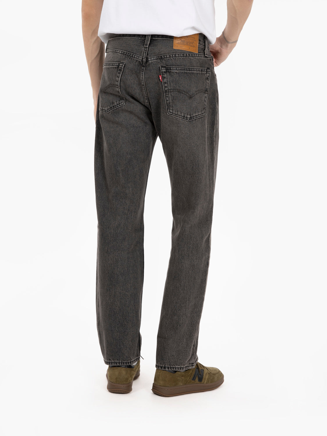 Jeans 555™ relaxed straight denim black