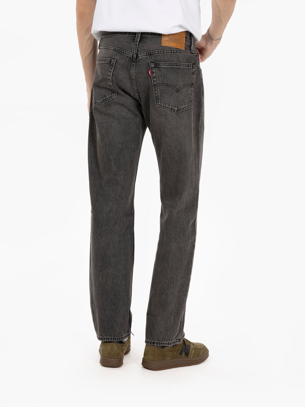 Jeans 555™ relaxed straight denim black