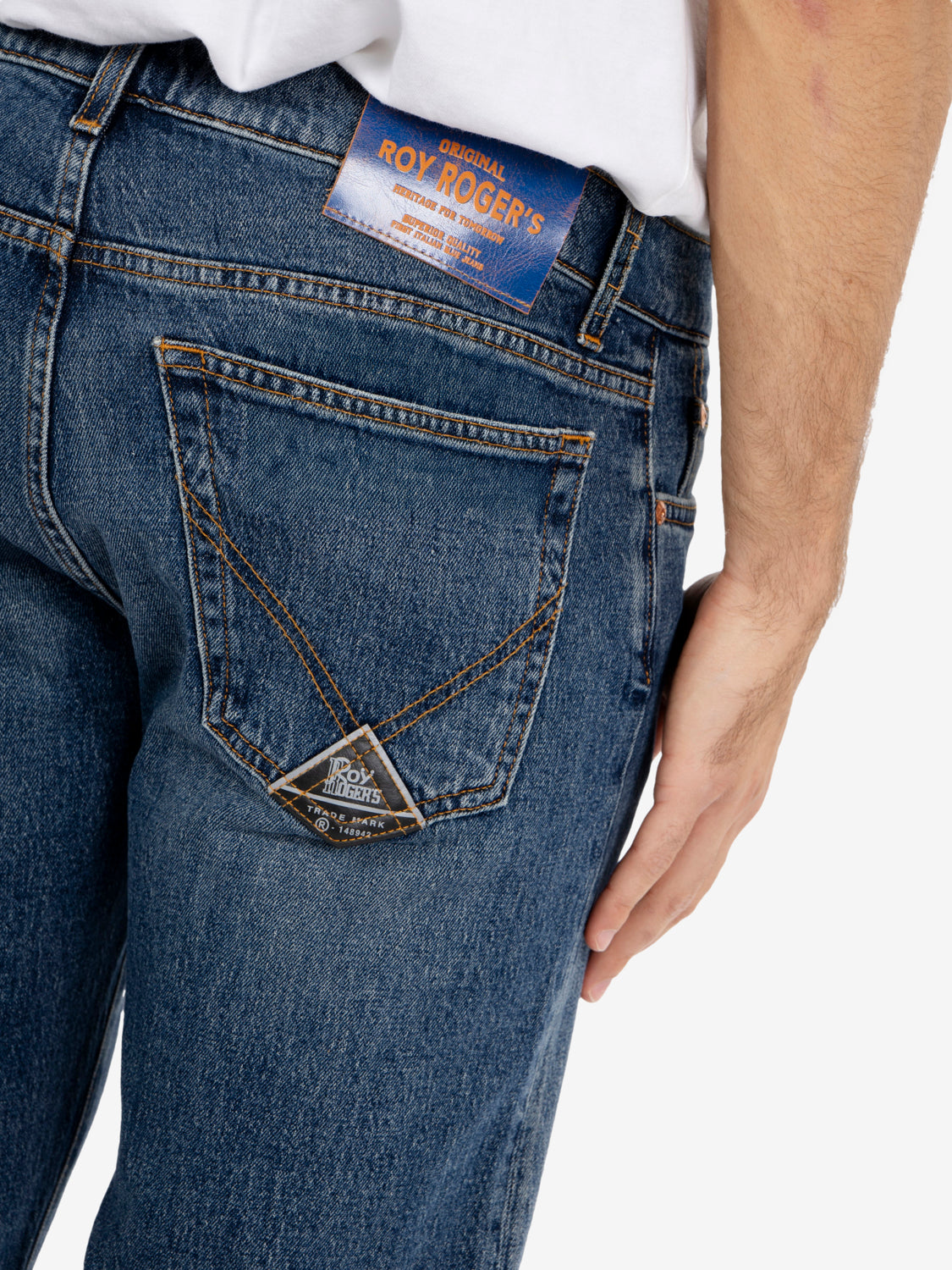 Jeans Cult Wide Ben blu