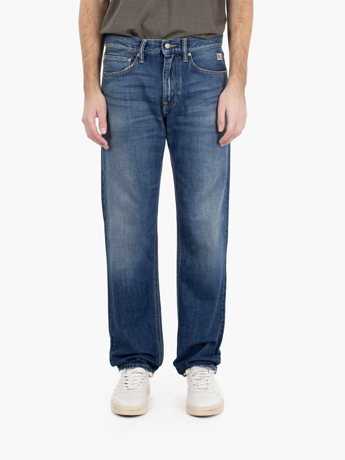 Cult wide Re-Search bill denim jeans