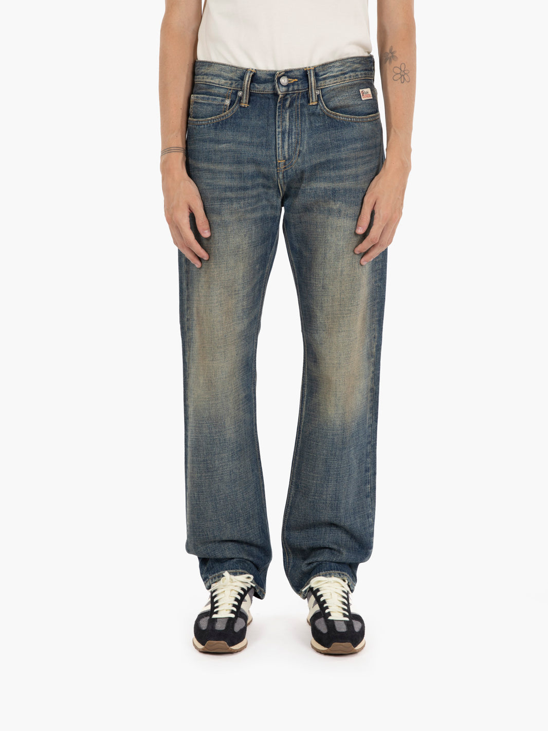 Jeans cult wide Re-Search evans blue