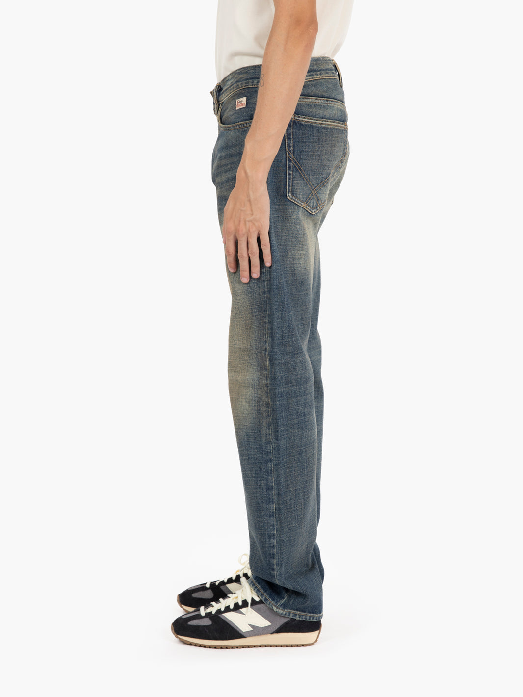 Jeans cult wide Re-Search evans blue