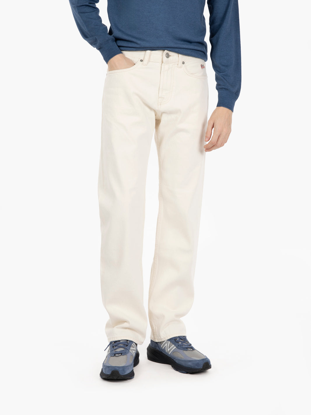 Jeans cult wide Re-Search selvedge ecru