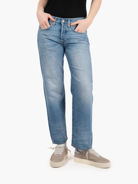 Jeans leggeri New Oscar azzurro