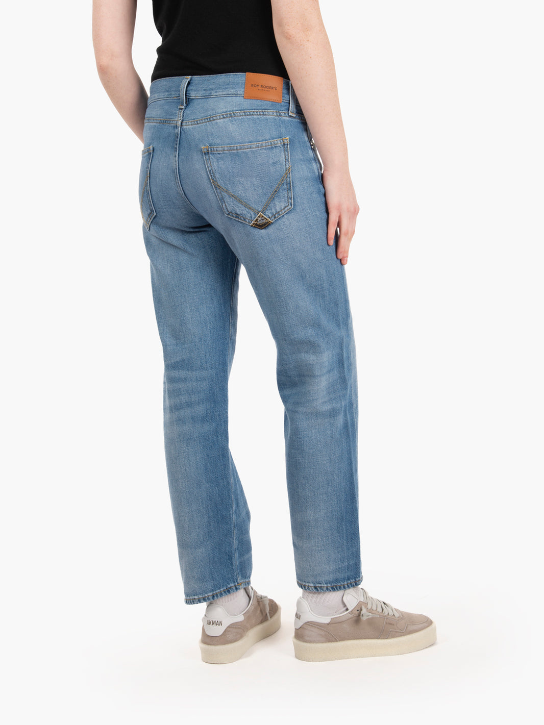 Jeans leggeri New Oscar azzurro