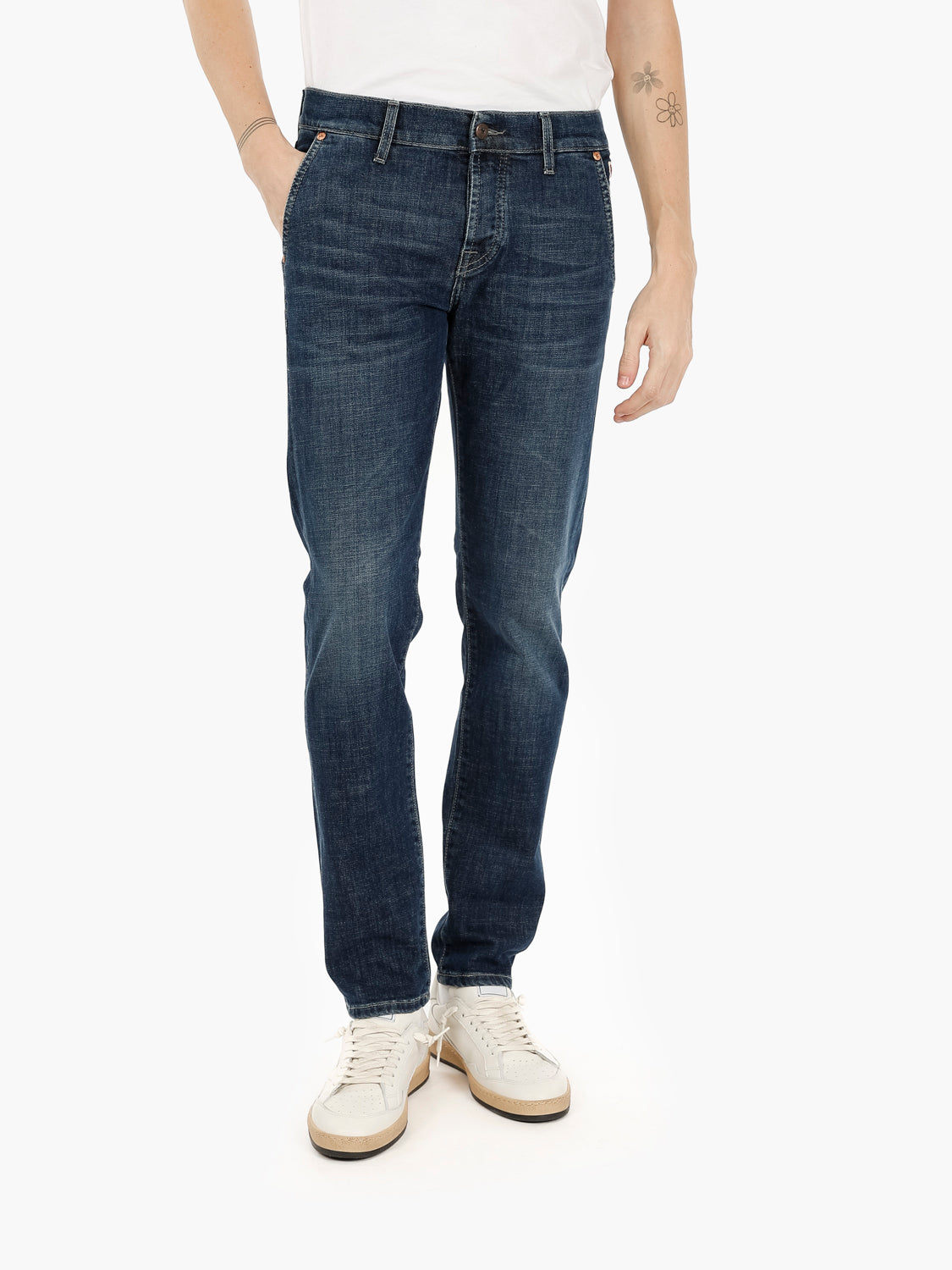 Jeans New Elias Harlem denim blu