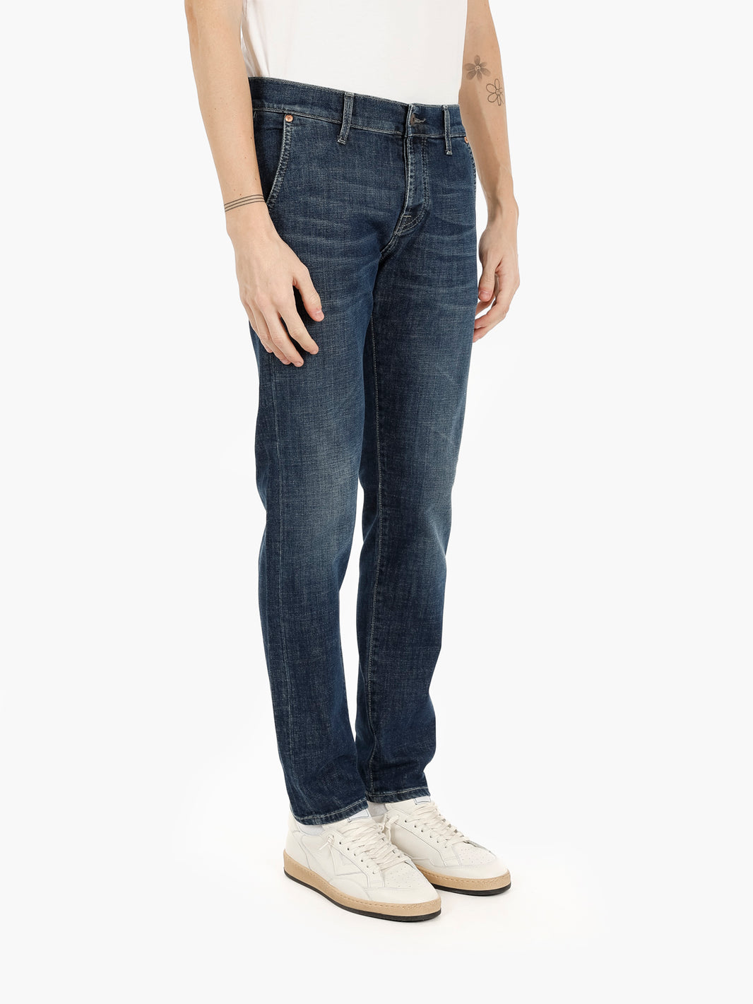 Jeans New Elias Harlem denim blu