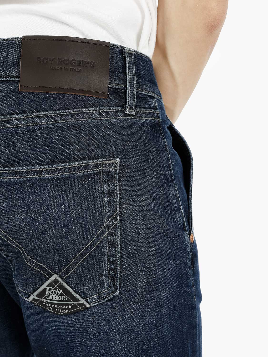 Jeans New Elias Harlem denim blu