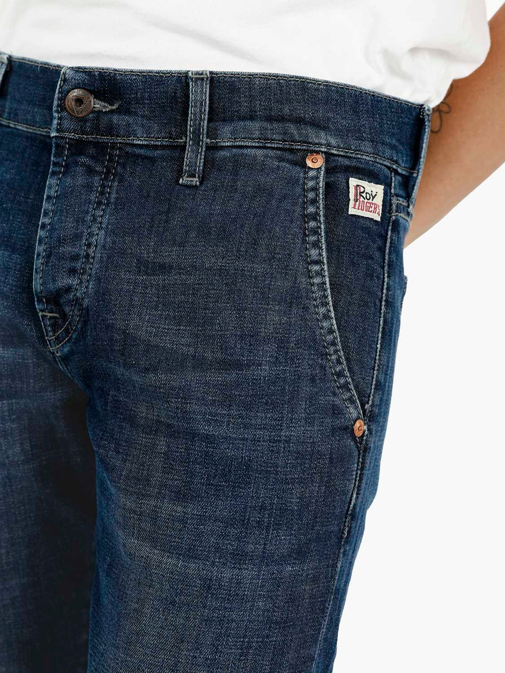 Jeans New Elias Harlem denim blu