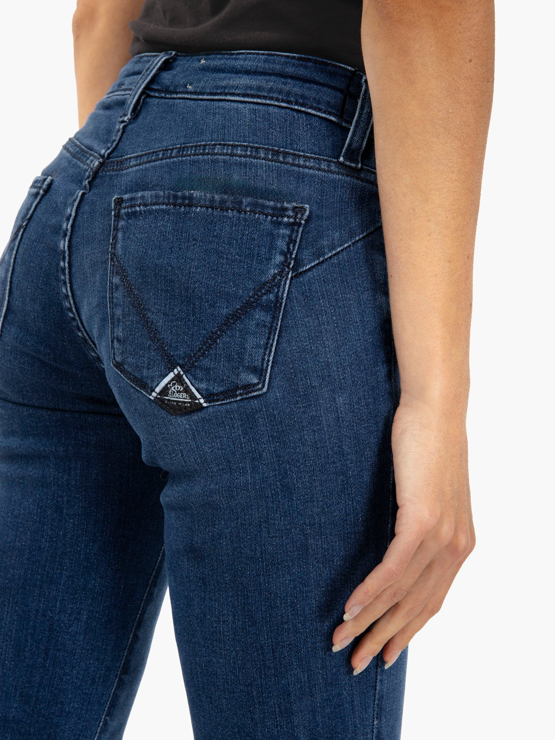 Jeans push up Soft Ferry denim blu