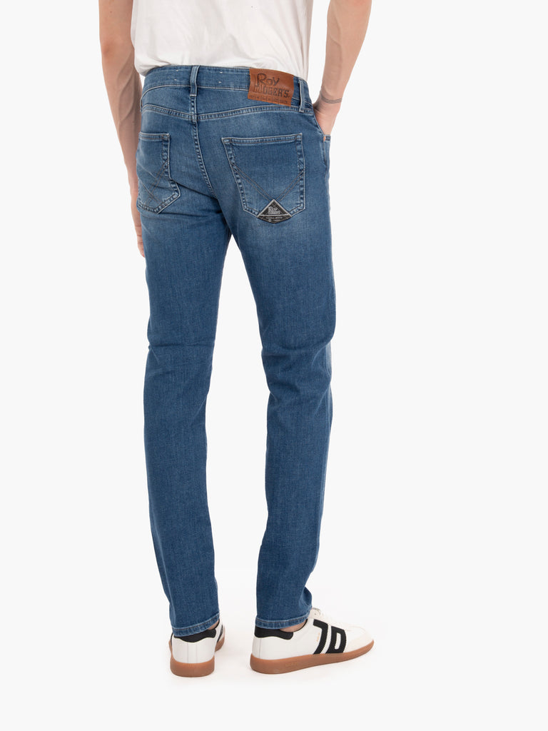 ROY ROGER'S - Jeans regular slim fit Paul blu medio