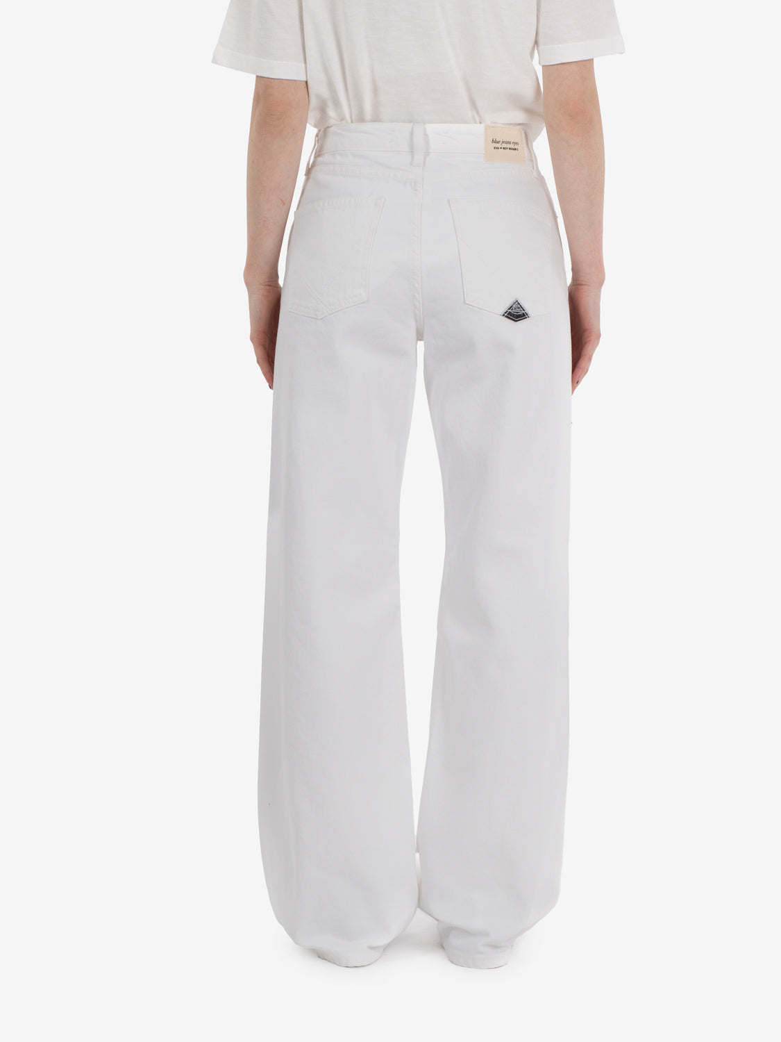 Super wide RREVA HERZIGOVA Bull Dyed Optic White