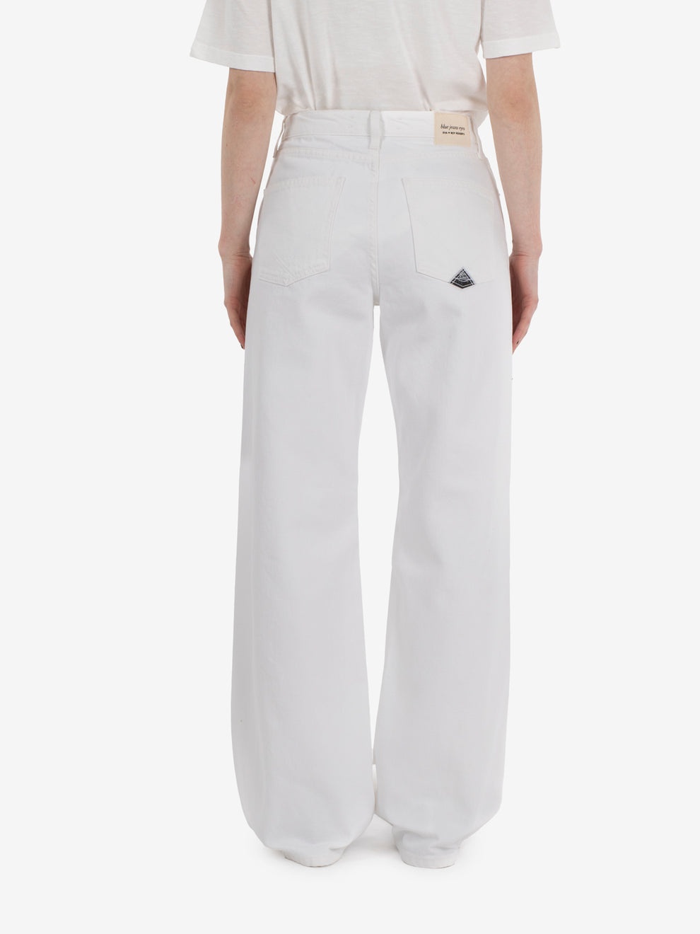 Super wide RREVA HERZIGOVA Bull Dyed Optic White