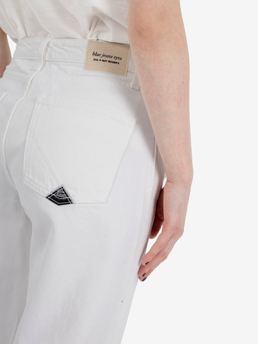 Super wide RREVA HERZIGOVA Bull Dyed Optic White