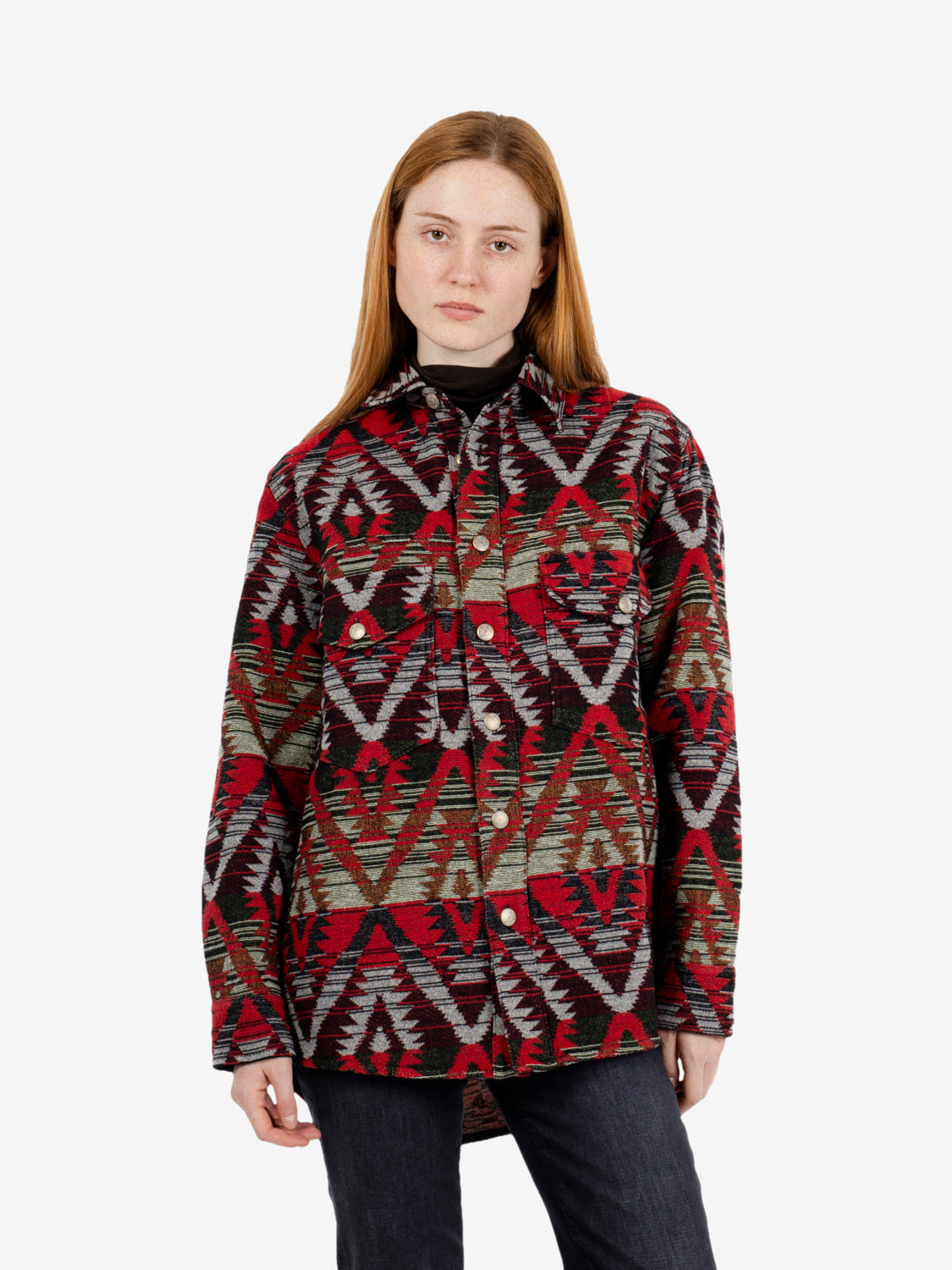 Navajo Jules Old Glory Fishing Tapestry washed mix