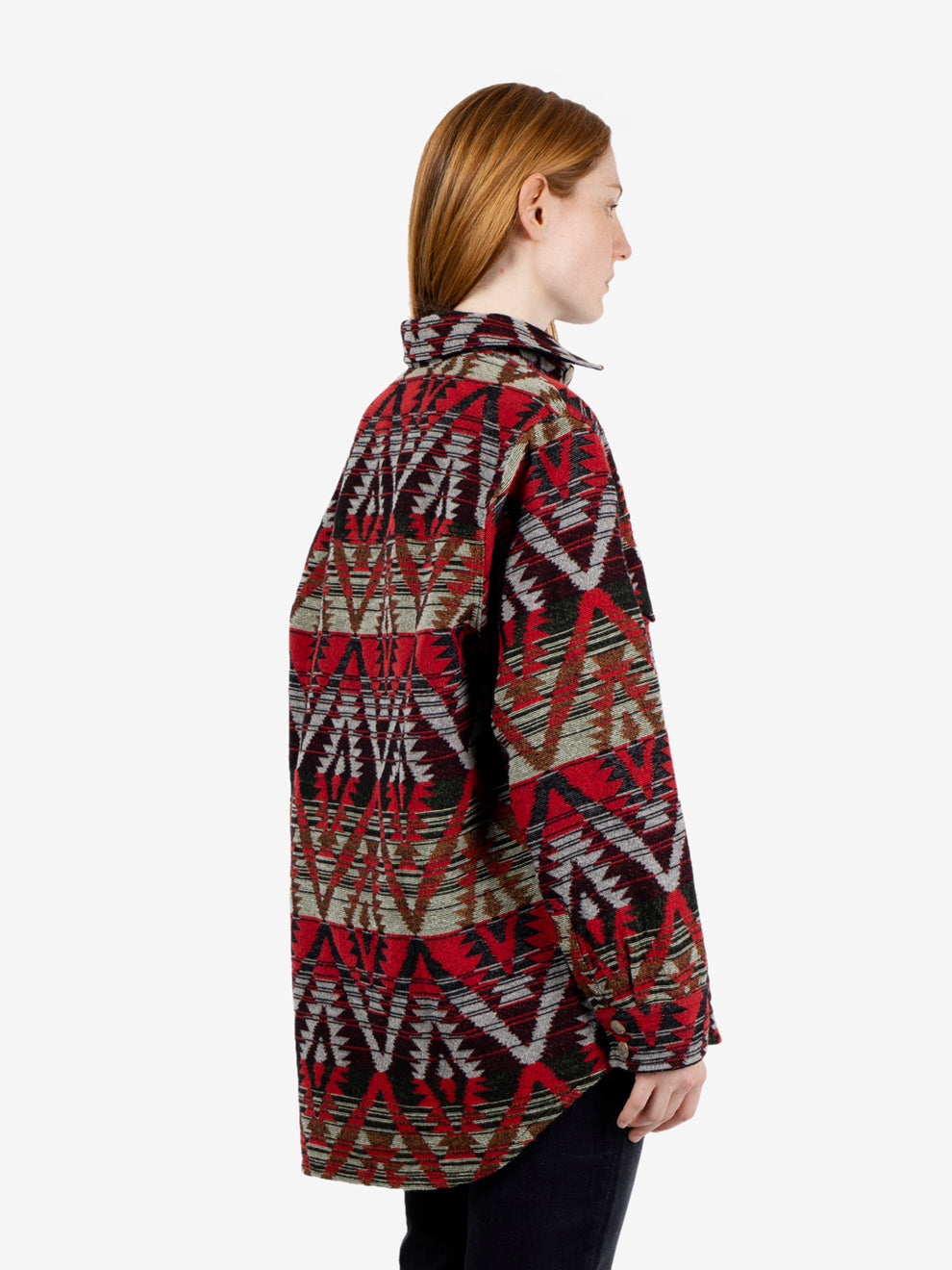 Navajo Jules Old Glory Fishing Tapestry washed mix