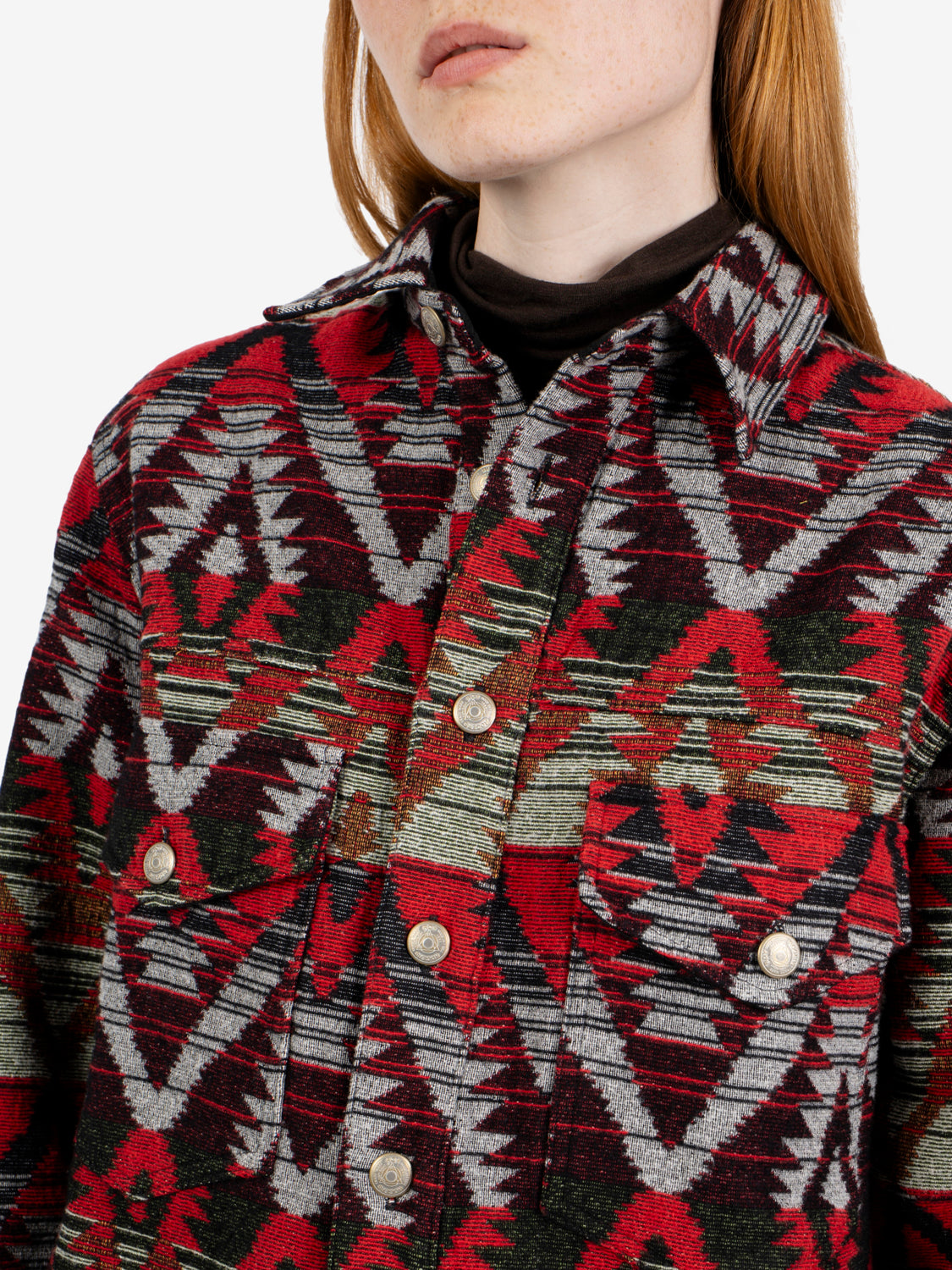 Navajo Jules Old Glory Fishing Tapestry washed mix