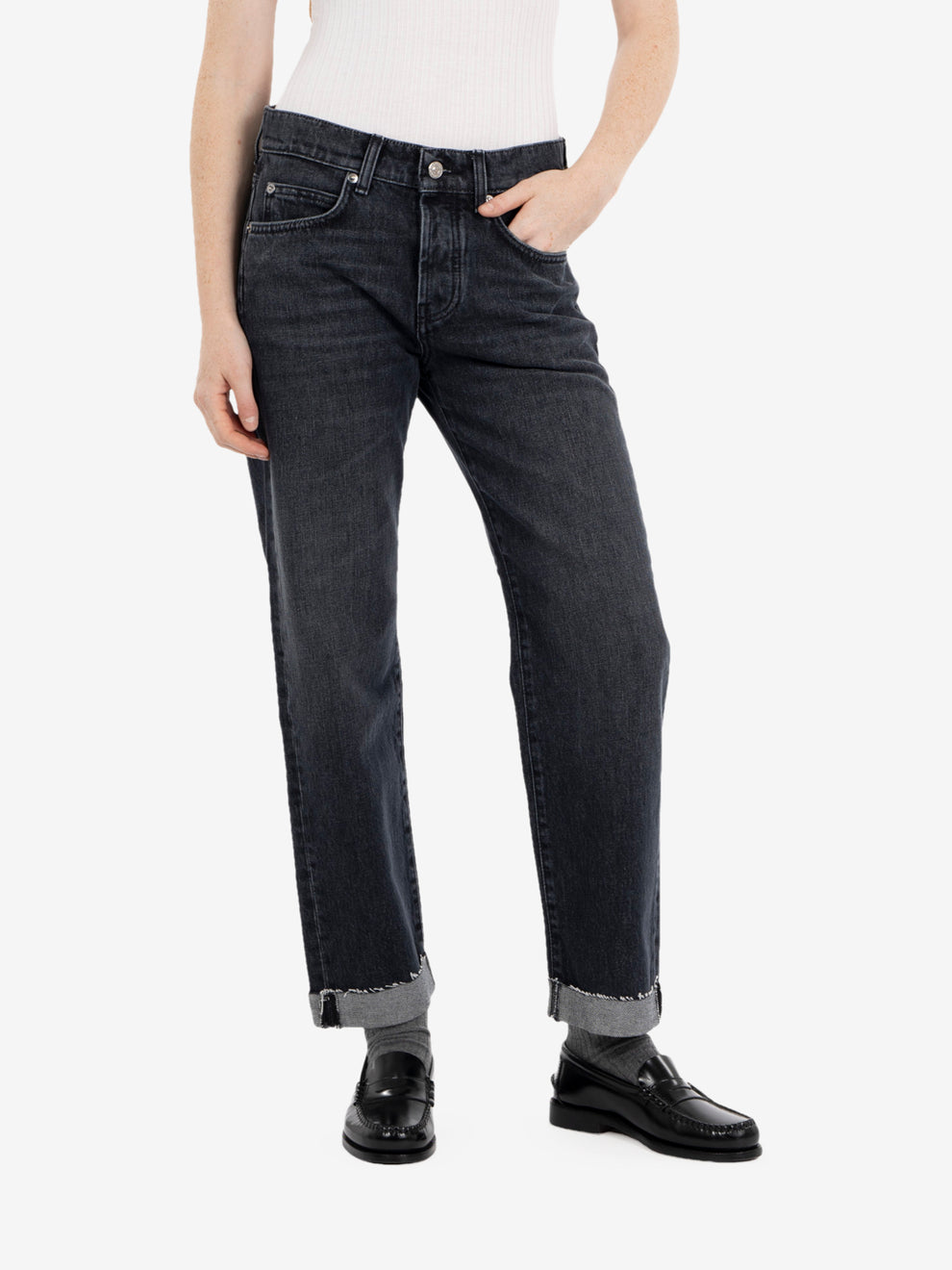 New Oskar black denim