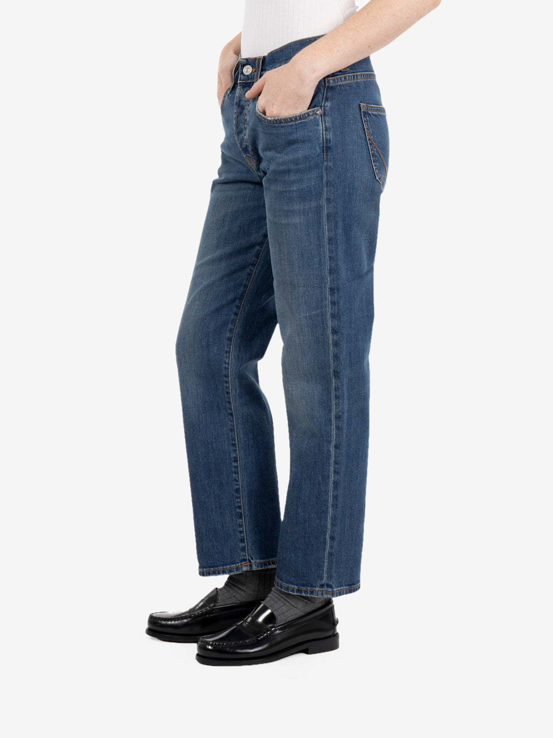 New Oskar denim stone 74 blue