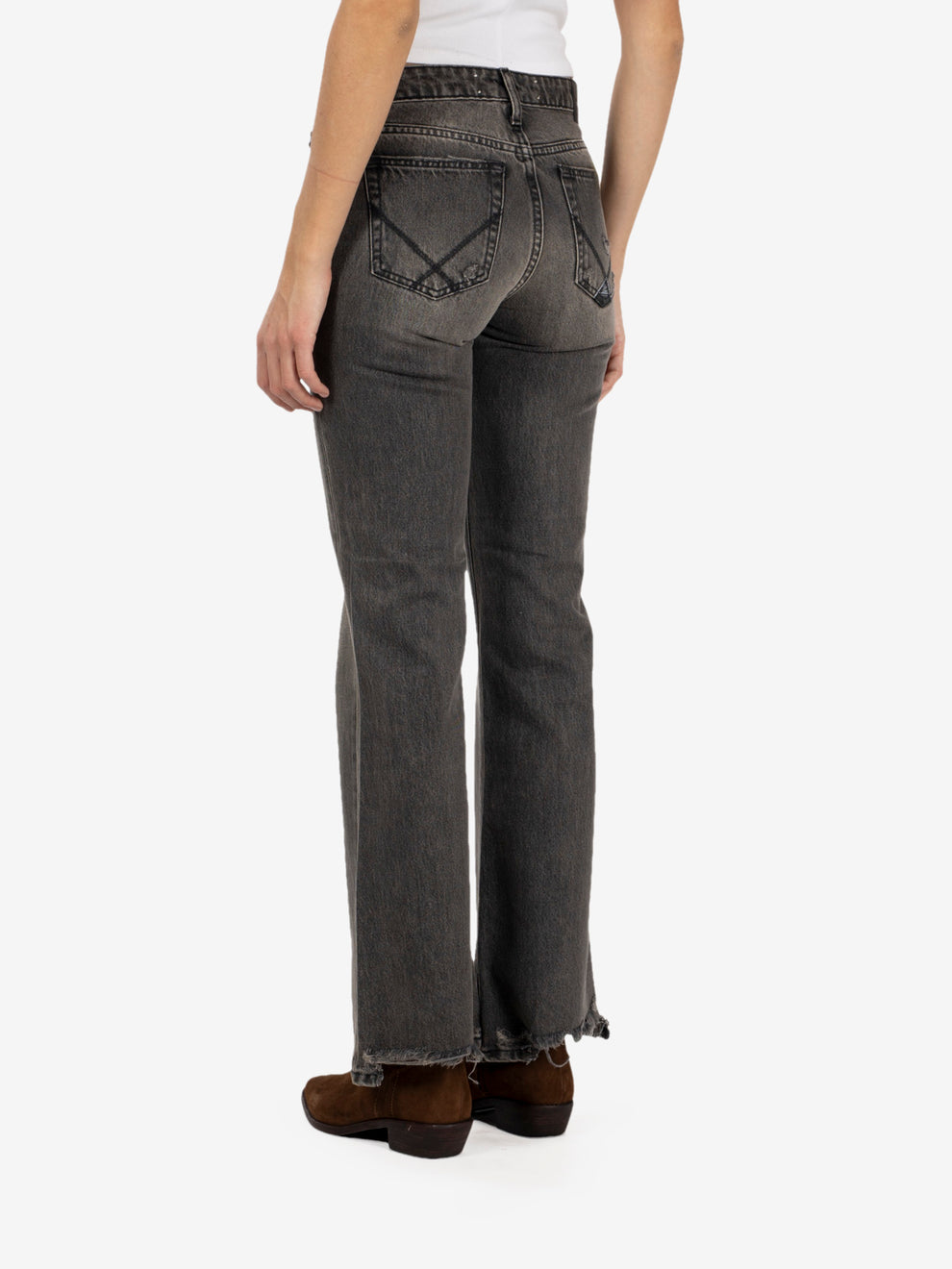 New Roy denim black wood