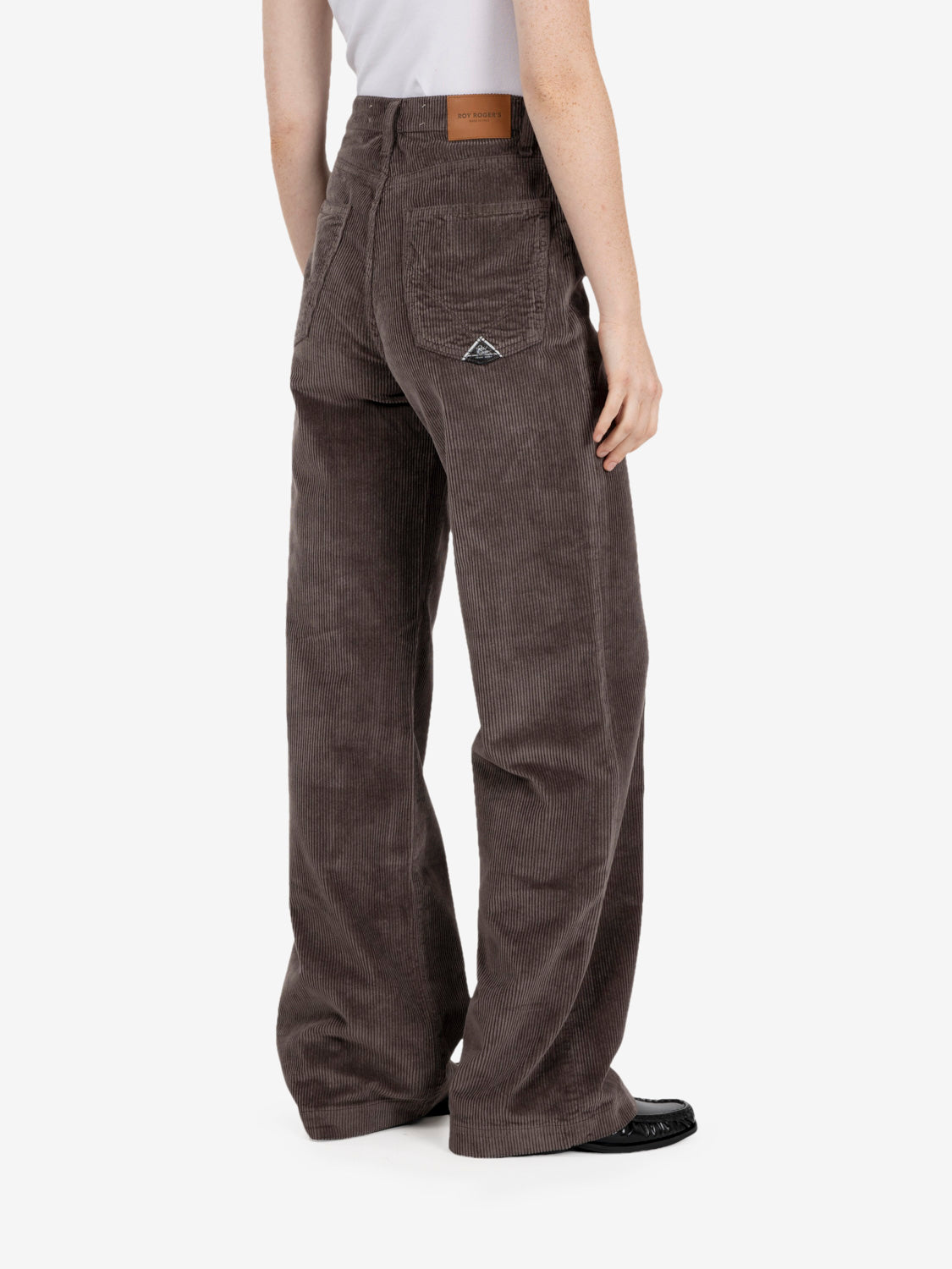 Pantaloni in velluto Marta marroni