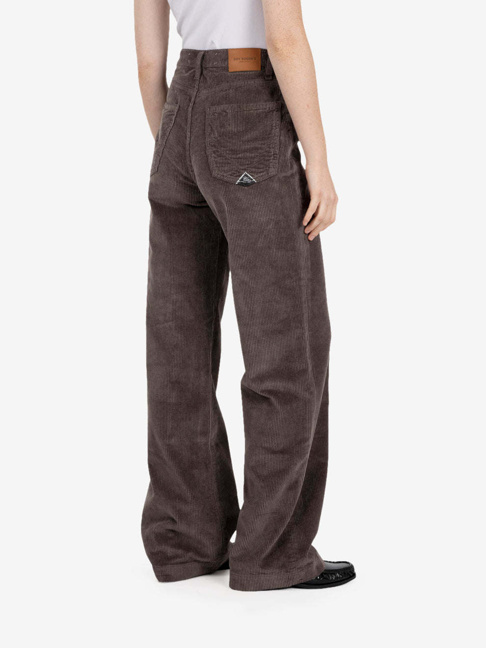 Pantaloni in velluto Marta marroni