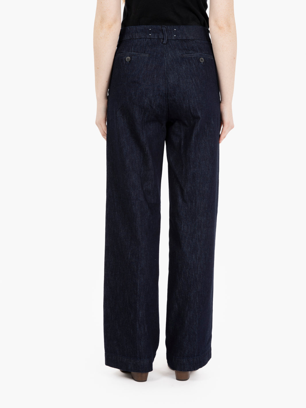 Lais Rinse dark denim trousers
