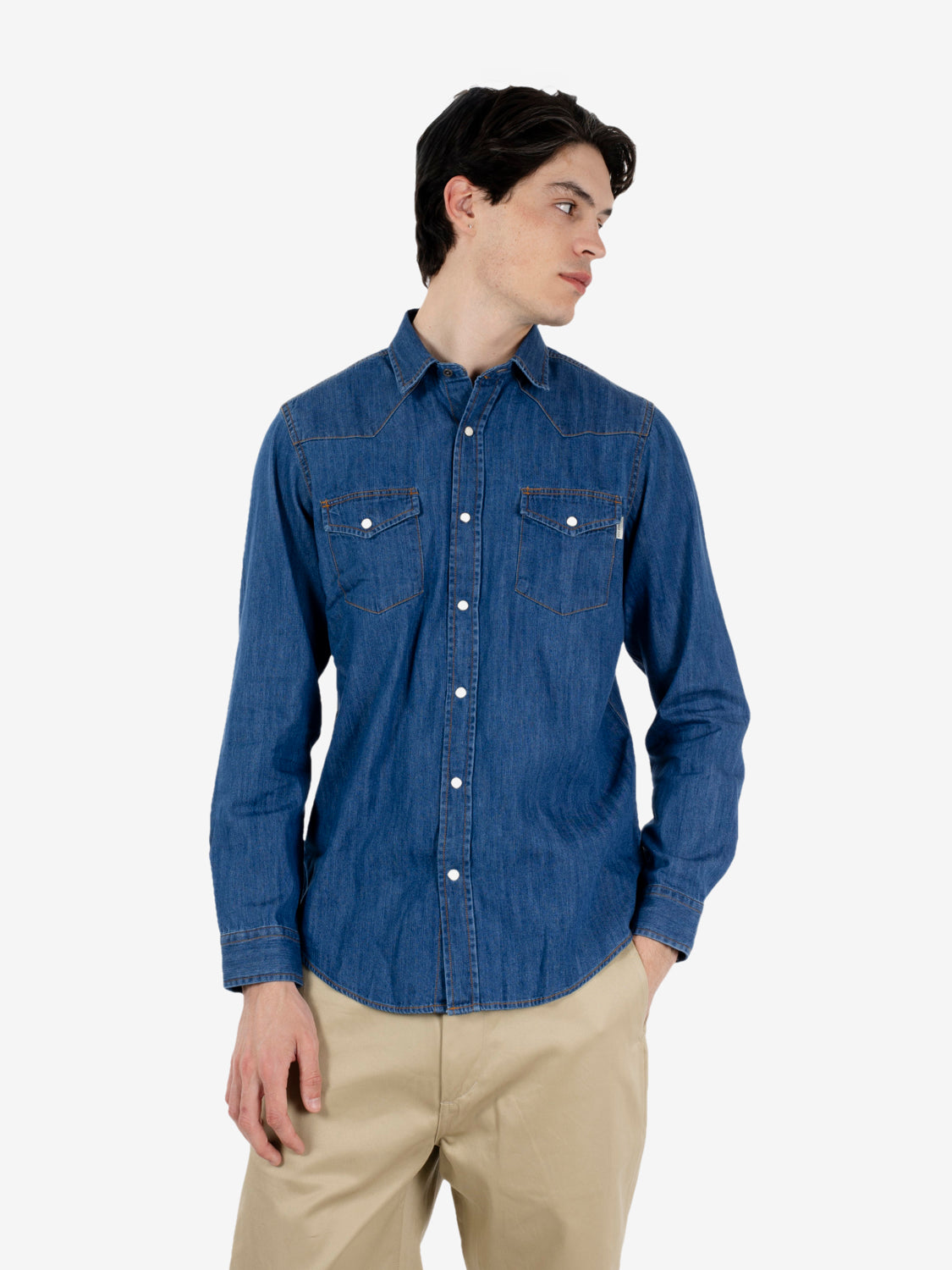 Shirt Martin Denim Cobalt stone