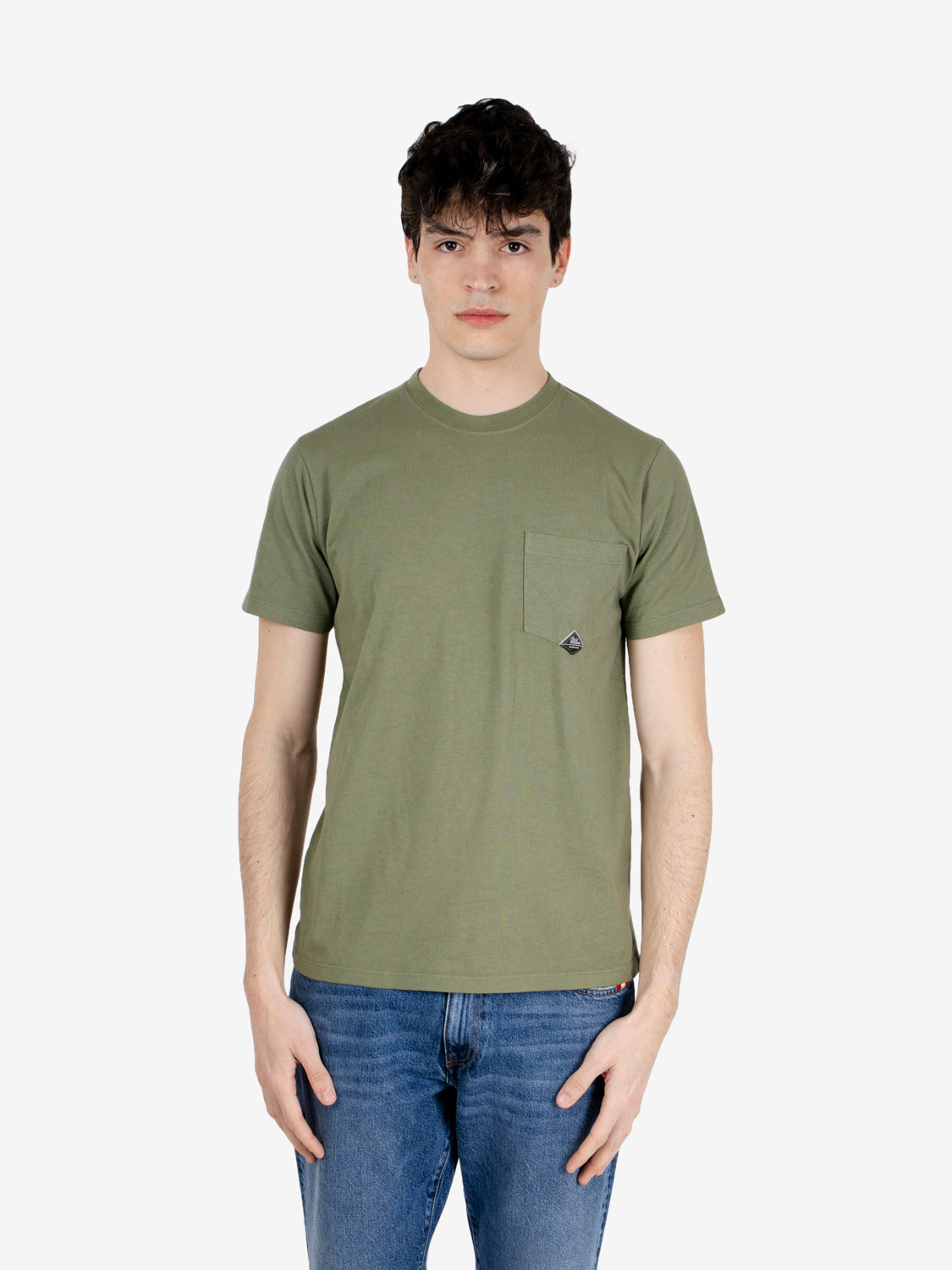 T-Shirt Pocket Heavy Jersey SW olive