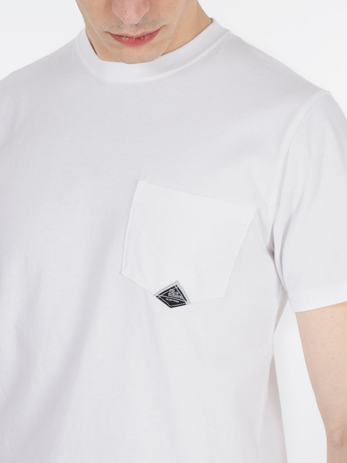 T-Shirt Pocket Heavy Jersey SW white