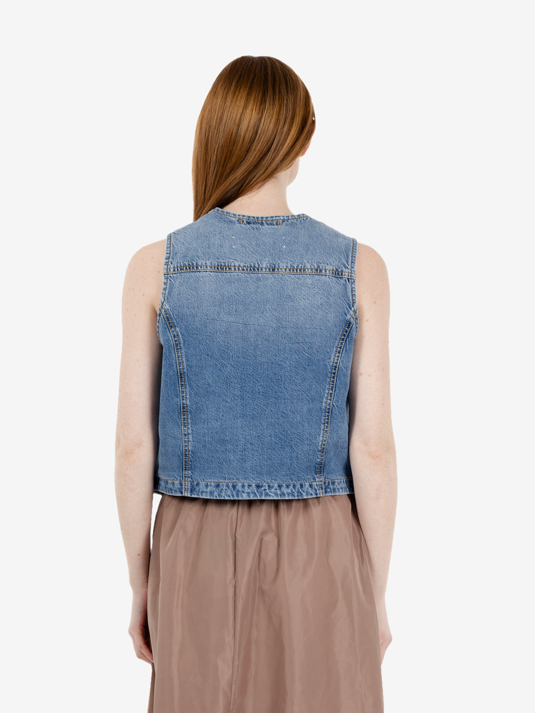 Vest Denim Tencel Ocean denim