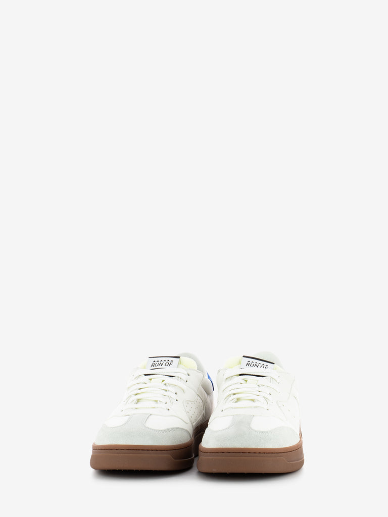 RUN OF - Sneakers Organic nappa bianco