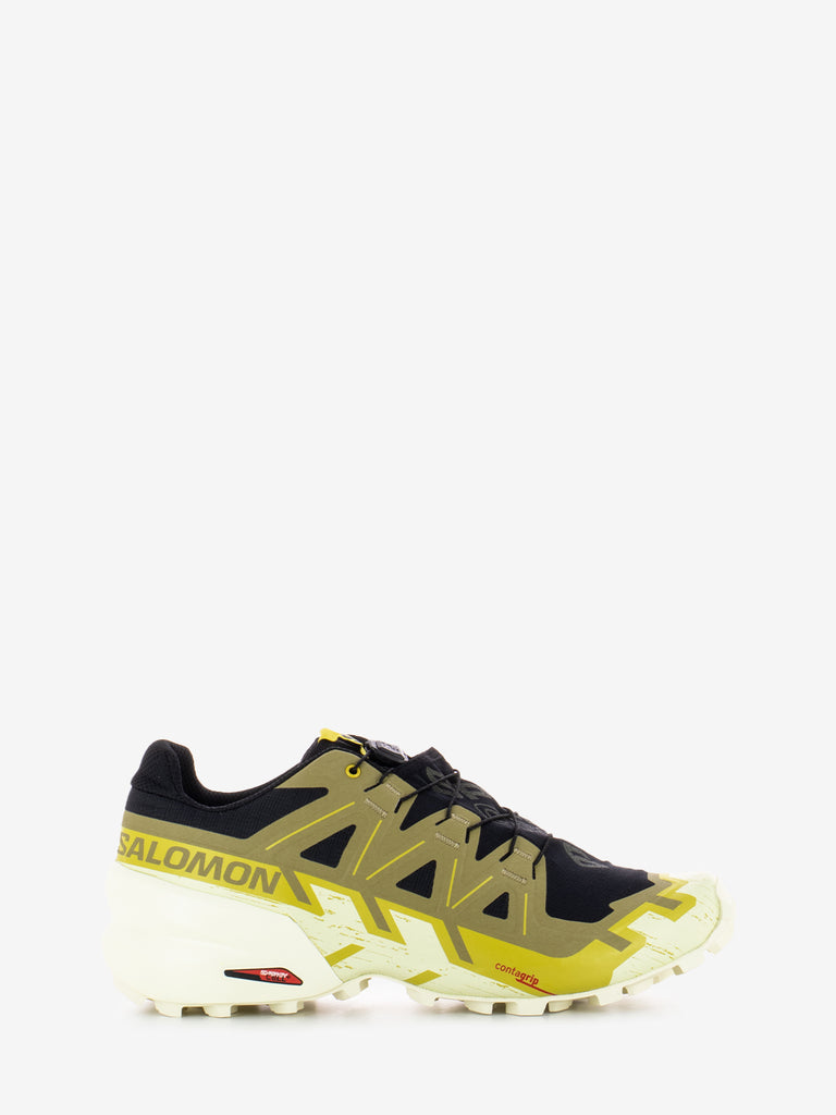 SALOMON - Speedcross 6 black / Cress Green / Transparent Yellow