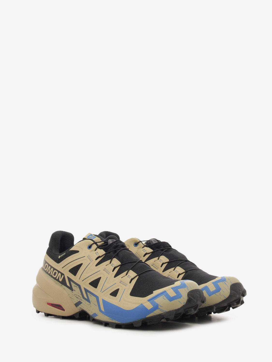 Speedcross 6 GTX black / desert tan / mykonos blue